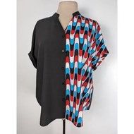 p Plus size 0XL (b48") / 1XL (b50") blouse