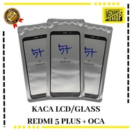 Lcd GLASS/GLASS XIAOMI REDMI 5 PLUS/REDMI 5+ BLACK+OCA