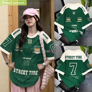 Customized Bazhu jersey Perempuan size 7 dry T-shirt standard sublimation jersey custom name Bazhu a