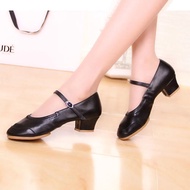 【2023 NEW】 Dance Shoes Women Low-Heeled Square Dancing Shoes Latin Salsa Dance Shoe Soft Sole Outdoor Dance Sneakers Spring Size 34-42