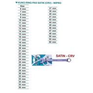 Satin Ring Wrench -CRV Size 21 mm - Wipro