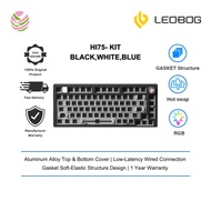 LEOBOG Hi75 Wired Mechanical Keyboard Kit Knob,RGB Backlit Gaming Keyboard DIY Base Kit