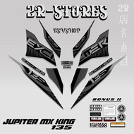 striping exciter 135 / yamaha jupiter mx new 135 / sniper lc 135 / stiker jupiter new 135 grafis