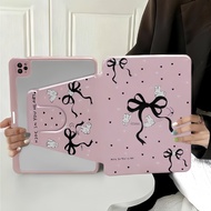 360° Rotating Acrylic Cartoon Bow Case for Samsung Galaxy Tab A11 A9 8.7'' A9+ A11+ 11.0'' SM-X133 X