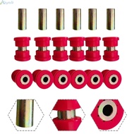 6 Set POLYURETHANE CONTROL ARM-BUSHING KIT Aluminum Mounting Sleeve For HONDA CIVIC 88-95 EG/96-00 E