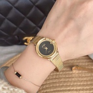 /Female Medieval Female Round Influencer French Retro Bamboo Belt Ladies Watch 9 * 30731