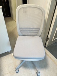 IKEA 宜家FLINTAN電腦椅//米白色網布款