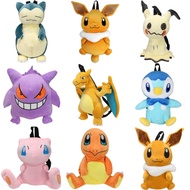 Beg galas Pokemon comel Kawaii Anime Jepun Gengar Eevee Snorlax Mimikyu Charizard Mew Piplup Beg Sek