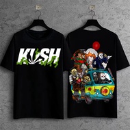 เสื้อยืดฮาโลวีน KUSH Joker Auto เสื้อยืดพิมพ์คริสต์มาส S-5XL