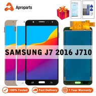 Grade AAA+++ LCD Display For Samsung J7 2016 J710 SM-J710FN J710F J710M J710Y J710G J710H Touch Scre