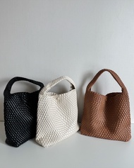 [พร้อมส่ง] WEAR.SOUL #B104-Sienna Woven Tote Bags