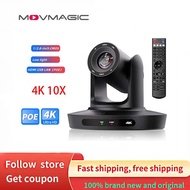PTZ Camera 4K UHD with 10X Optical Zoom,Video Conference Room Camera,Live Streaming for Church Worsh