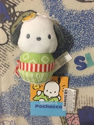 Sanrio Pochacco PC狗 和風 不倒翁 迷你 公仔 Mini Plush Stuffed Doll Trinket