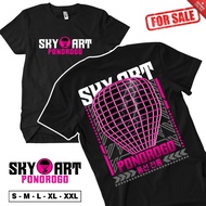 PREMIUM PONOROGO SKY ART MAGENTA 30S BALLOON T-SHIRT AI APPAREL