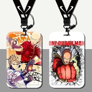 ONE PUNCH MAN Saitama DIY Student School Campus ID Card Hard Cover Employee ID Work ID Card Holder R