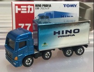 Tomica Tomy hino profia 日野 貨車 藍字