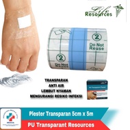 Transparent Waterproof Plaster 5cm x 5m Life Resources - Wound Covering Plaster Plaster Waterproof P