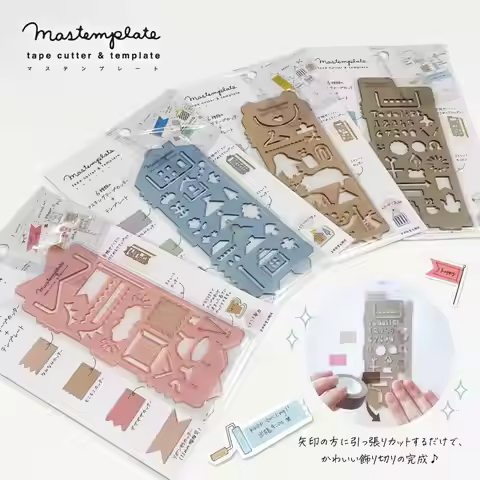 Japanese Stationery Kutsuwa Limited Edition Hand Account Module Ruler