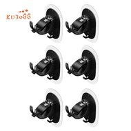 6PCS No Drill Curtain Rod Brackets No Drilling Curtain Rod Holder  Free Adjustable