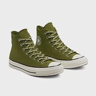 CONVERSE CHUCK 70 GORE-TEX HI 高筒帆布鞋 防潑水 男女 綠 168859C US3 軍綠