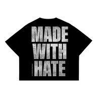Underhated | Boxy Cut T-Shirt | Dyras Cooling Tech Material | Black Obsidian Color Futuristic Box Si