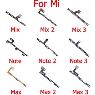 Volume On Off Button flex For Xiaomi Mi Max Mix Note 1 2 2s 3 Pro A2 Lite A1 A3  Power Flex Cable