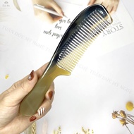 Lược Sừng Xuất Nhật - Mẫu chuôi trơn thân dài (Size: L - 19cm) Dáng Thon Gọn - COH138