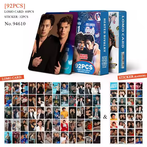 92PCS LOMO Card Set TV Heated Series Rivalry Photo Cards for Sticker Book Scrapbooking Collection Gi