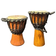 Clear Djembe Mini Decorative Wooden Model