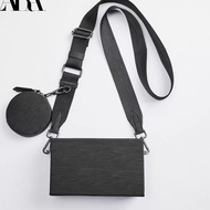 Friendly Prices [WBAG_IMPORT] TAS SLING BAG ZARA ZR/TAS SELEMPANG MAN RIGID MINI DUO CROSSBODY MEN F