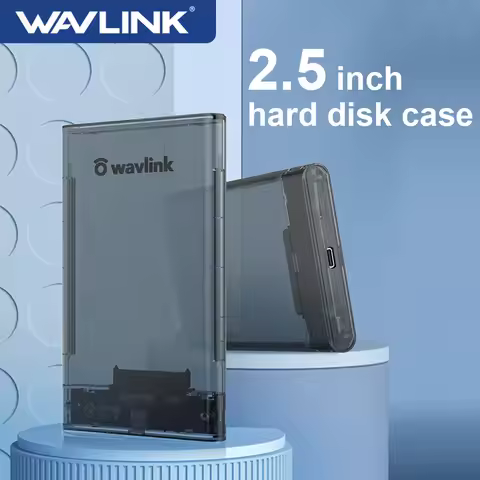 Wavlink HDD Case SATA to USB 3.0 Hard Drive Box for 2.5" HDD SSD Up To 4TB 5Gbps External HDD Enclos
