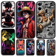 Black TPU silicone soft shell compatible 【DM-A5】cartoon Anime One Piece Luffy for Vivo V7 Plus Y79 V