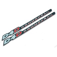 Sticker D4D COMMONRAIL Black + Red + Commonren D4D