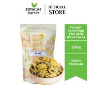 Signature Market Creamy Salted Egg Fish Skin (Bulk Pack)(250g)