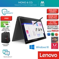 Lenovo IdeaPad Flex 5 14 ALC05 14" Full HD Touch Screen Notebook Laptop - AMD Ryzen 3 5300U/ 8GB DDR4-3200/ 256GB PCIe SSD/ Windows 10/ 82HU000RMJ (Free RM20 Starbucks Card &amp; Lenovo Backpack)