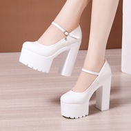 Waterproof Platform High Heels 15cm