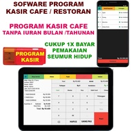 sofware program Aplikasi Kasir Android untuk Usaha restoran cafe dll Untuk HP dan Tablet sofware fil