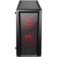 ANTEC P6 EVO+ Compact Tower Case fits Micro-ATX with Tempered Glass Black CASE (เคส) - HITECHubon
