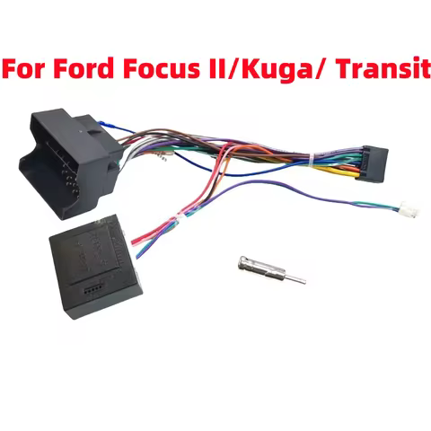 Newest Canbus Box RZ-FD59 For Ford C-Max/Fiesta/Focus II/ Fusion/Kuga/Mondeo/ S-Max/Transit Android 