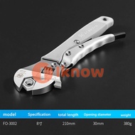 I know 10 inch Long MaxGrip Locking Adjustable Wrench