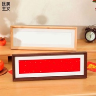 8.Best-Selling Blank Photo Frame Handwritten by Yourself diy Calligraphy Horizontal Version Photo Fr
