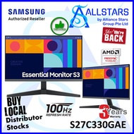 (ALLSTARS : We are Back PROMO) Samsung S27C330GAE 27" Essential Monitor S3(S33GC) (Warranty 3years)