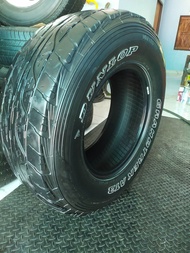 ยางกระบะขอบ16 ยี่ห้อDUNLOP GRANDTREK AT3 เบอร์265/70r16 ปี19และ20 แก้มสวย ดอกมี ไม่บวม ไม่ร้าว มีปะ 