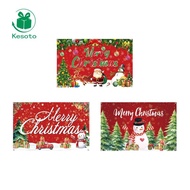 Kesoto Christmas Garage Door Cover Banner Decoration 5.9x3.8ft Hanging Banner Backdrop Sign