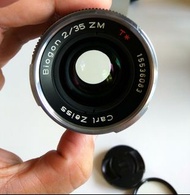 Zeiss 35mm f2 Biogon lens (M mount)
