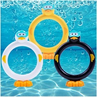 Crazy Music Pool Toys Diving Rings Summer Swimming Duck Pool Toys Underwater Games Diving Rings 3 Pa