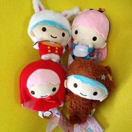 Little Twin Stars 雙子星 Kiki Lala 景品 公仔 童話世界 公仔 一套4個