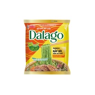 Box of 24 packs of Dalago spinach noodles with artichoke stewed beef shank flavor 84g
