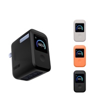 for Anker Prime 160W Charger Case, Silicone Protective Cover for Anker Prime 160W 3-Port Smart Displ