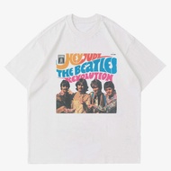 THE BEATLES T-SHIRT - HEY JUDE | T-SHIRT BAND VINTAGE THE BEATLES | Men's White T-Shirt